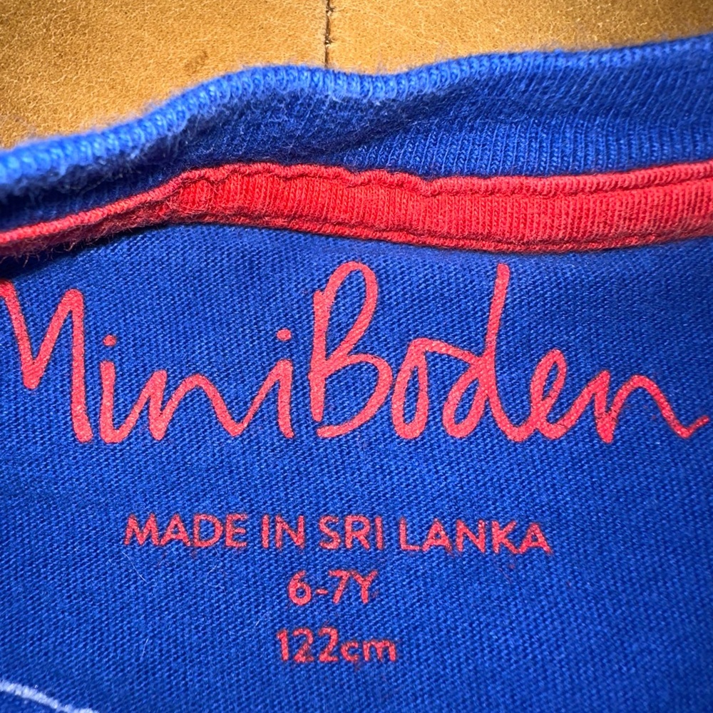 Mini Boden French Bulldog Top 6/7 - Picture 4 of 4